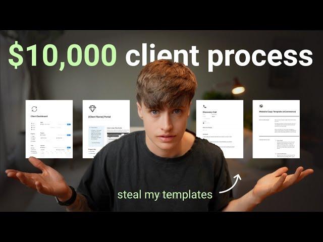 FULL client process for high ticket web design [STEP-BY-STEP]
