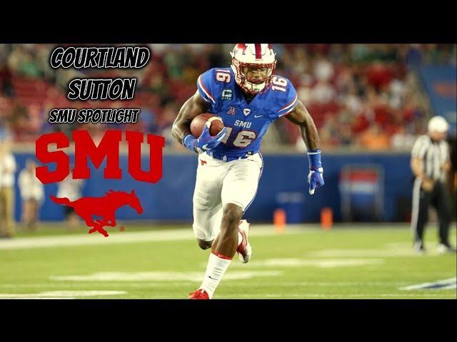 Courtland Sutton SMU Spotlight vs North Texas