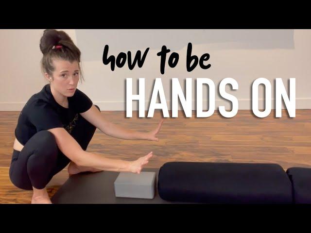 How to Give Hands On Adjustments in Yoga Classes | 55 minute lesson