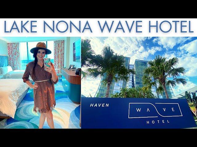 The Orlando Hotel you NEED to know about! The Wave Hotel in Lake Nona! | Full Resort Review!