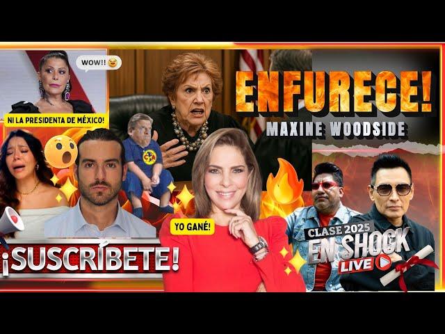 ¡ MAXINE WOODSIDE RESPONDE CON C0RAJE A ANA MARIA ALVARADO !