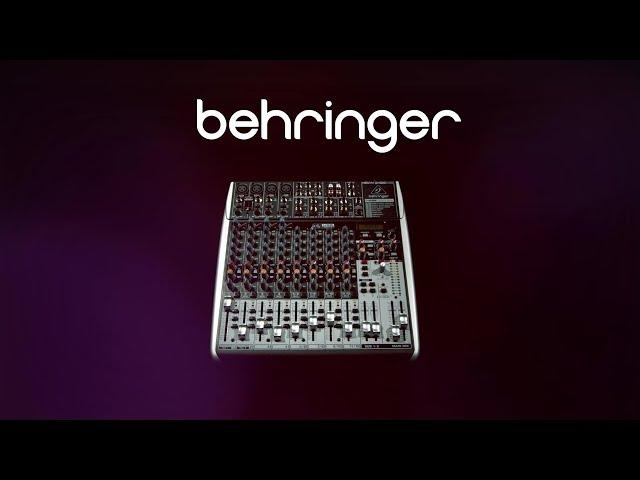 Behringer XENYX QX1622USB Small Format Mixer | Gear4music