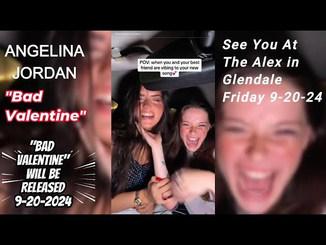 ALL NEW!! # 2 Angelina Jordan Today's Tik Toks Songs and More! "Bad Valentine" Angelinas Bestie !!