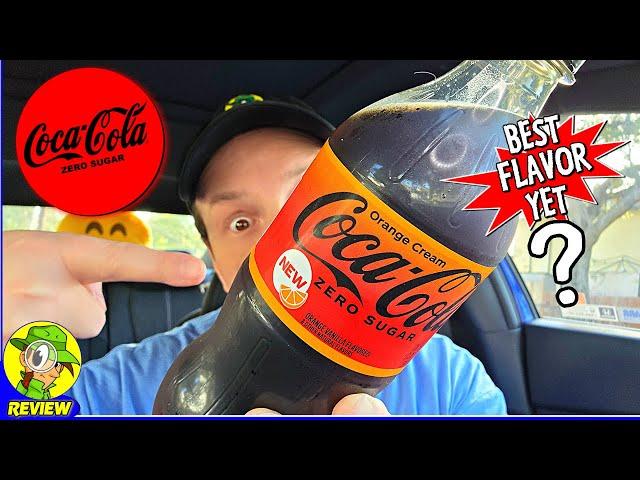 Coca-Cola® Orange Cream Zero Sugar Review  Best Flavor Yet?!  Peep THIS Out! ️‍️