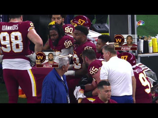 Jonathan Allen Punches Teammate Da’Ron Payne