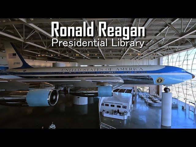 Ronald Reagan Presidential Library 4k Tour - Simi Valley, California