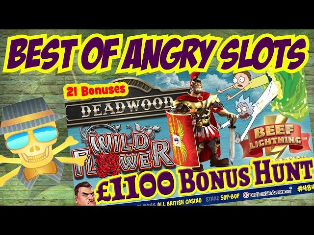 Best Of Angry Slots - £1100 SLOTS BONUS HUNT - 21 bonuses - Das xBoot, Beetlejuice Megaways & more