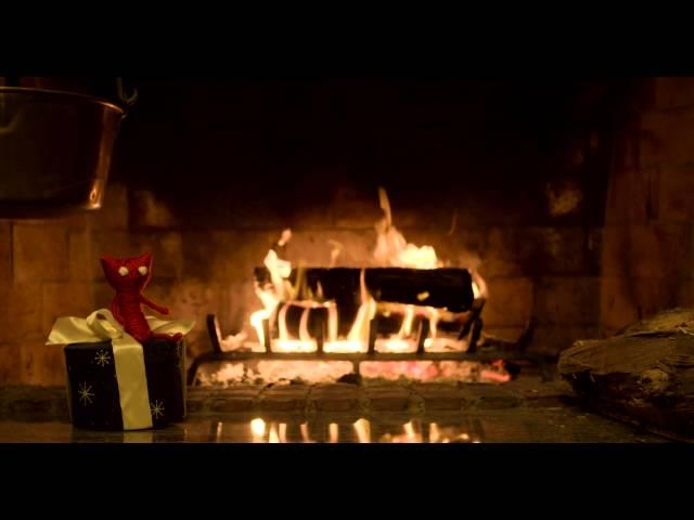 Yarny’s Yule Log Video | 50 Minutes – Unravel Game