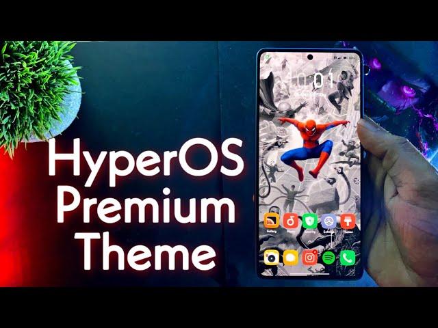 HyperOS Premium Theme For Any Xiaomi Devices | New Anime System Ui | #hyperos