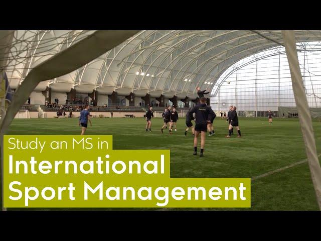 MS International Sport Management - full video