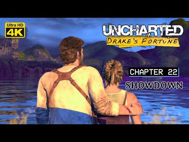 UNCHARTED: DRAKE'S FORTUNE WALKTHROUGH | CH 22 - SHOWDOWN | 4K UHD | GAMERS DIGEST