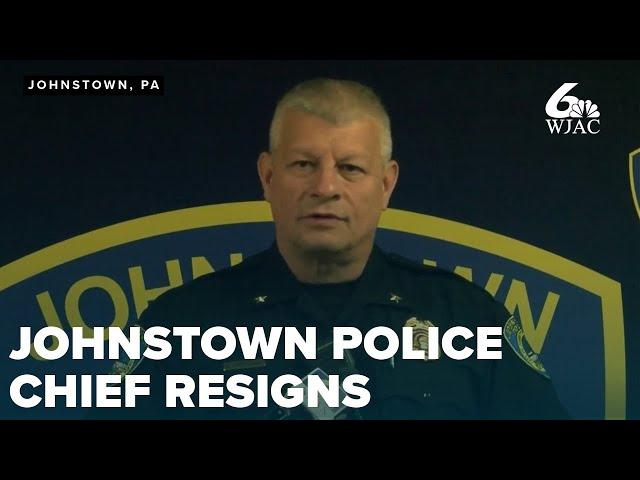 Johnstown Police Chief Richard Pritchard resigns from position, city solicitor confirms