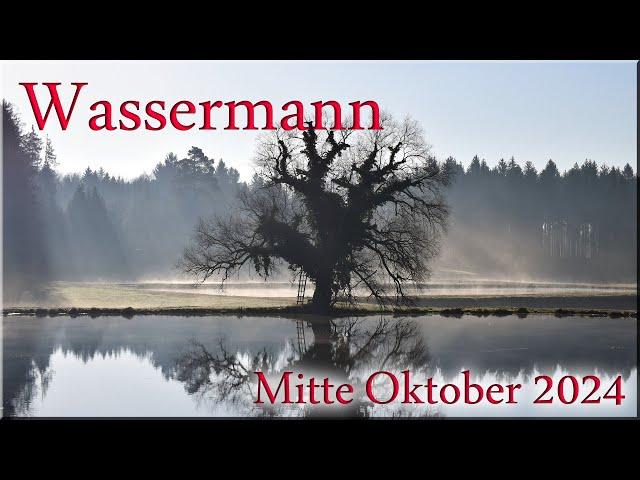  Wassermann - Mitte Oktober 2024   -  Der Unruhestifter  -