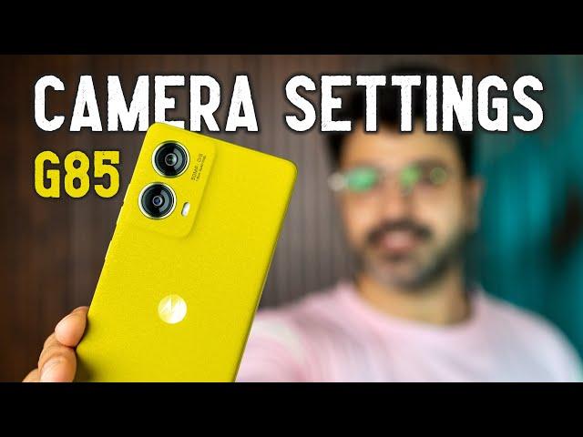 moto G85 CAMERA SETTINGS (in Hindi)