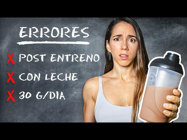 ERRORES Frecuentes Al Tomar PROTEÍNA WHEY Para Ganar MASA MUSCULAR