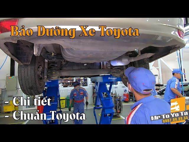 Bảo Dưỡng Xe Toyota| Phần 2: Chi Tiết Việc Bảo Dưỡng Đúng Chuẩn Toyota ( Tham Khảo Để Tự Chăm Xe)