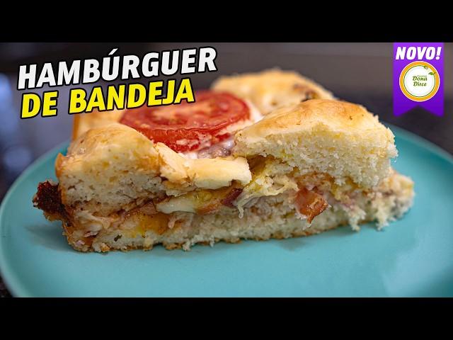 HAMBÚRGUER DE BANDEJA!! JÁ OUVIU FALAR DISSO? #1188