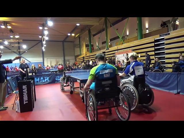 Para Table Tennis 4 class -- Dutch Para Open 2019 ...