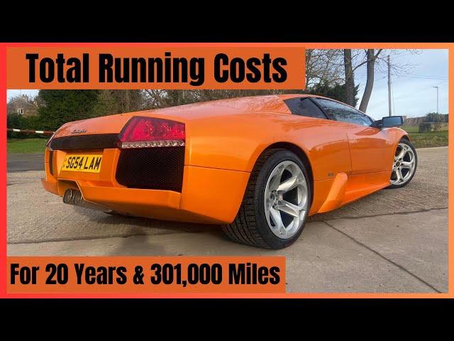 How Much Does It Cost To Run a Murcielago For 20 Years & 301k Miles?   We Find Out.