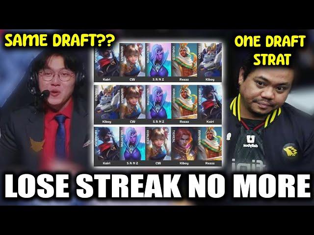 COACH YEB USED ONLY ONE DRAFT TO END ONIC's LOSE STREAK...