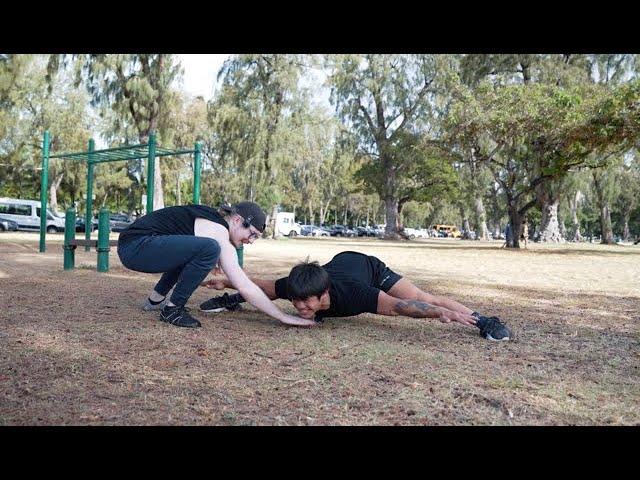 I Tortured a Calisthenics Athlete @raphkg  #stayflexy