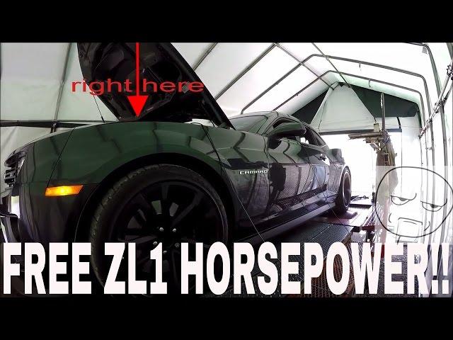 FREE ZL1 Camaro Horsepower in 5 minutes, MUST WATCH!!!!