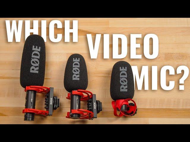 Rode VideoMic NTG / Go II / Micro II Compared!