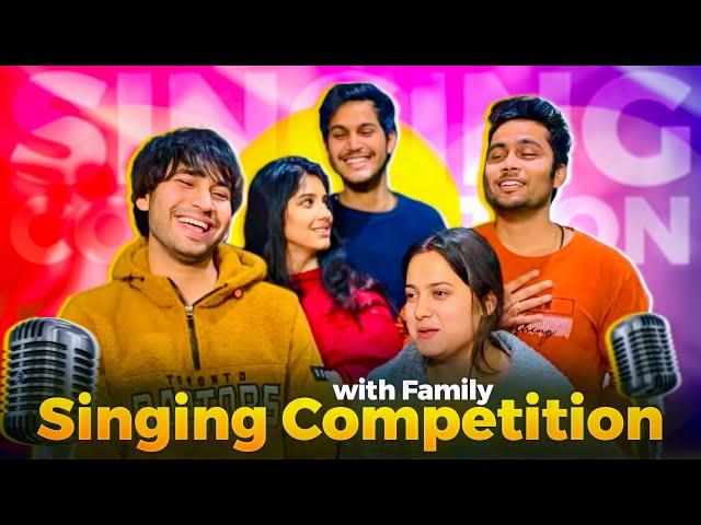 Family Singing Competition ️// funny moments