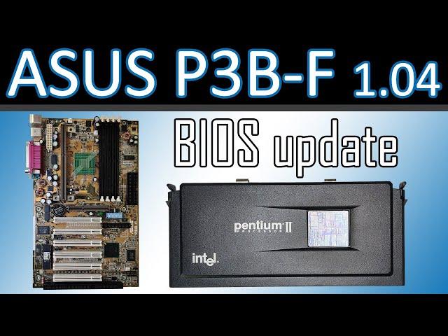 ASUS P3B-F: BIOS Update with hickups