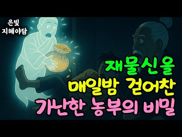 재물신을 매일밤 걷어찬 가난한 농부의 비밀 | 민담·민화·전설·설화·야담·오디오북 옛날이야기
