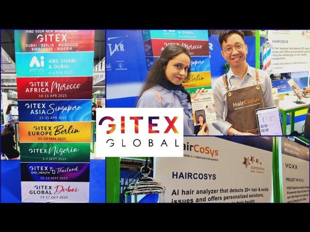 Gitex 2024 HairCoSys I Hair Analyzer I Review by Vlogging with Faiza