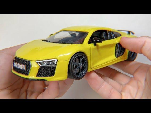 Blind Audi R8 Bulkina PLASTILINA, do it yourself