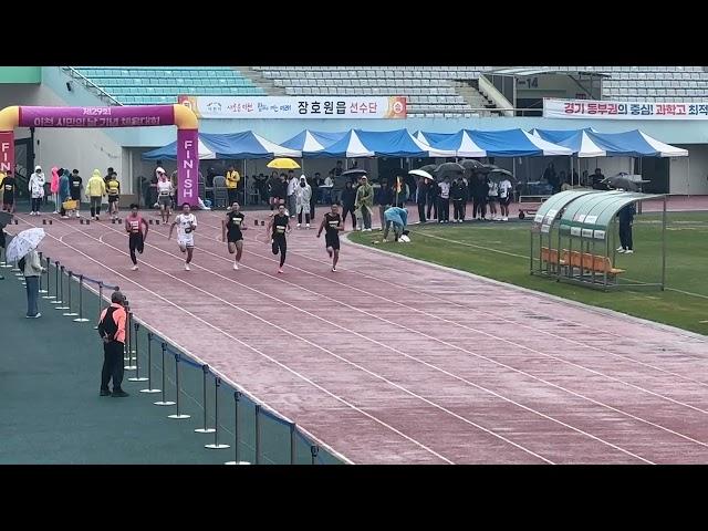 스프린터쏭 4레인 100m 2024이천시민체육대회