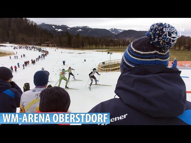 Nordische Ski-Weltmeisterschaft 2021 Oberstdorf: WM-Langlauf Arena im Ried