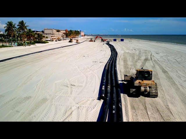 SHORELINE REVIVAL: Fort Myers Beach gives progress update on its Renourishment Project