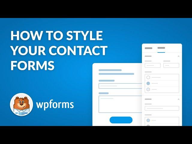 How to Style WordPress Contact Forms (NO CODING REQUIRED!)