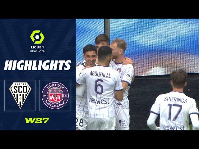 ANGERS SCO - TOULOUSE FC (0 - 2) - Highlights - (SCO - TFC) / 2022-2023