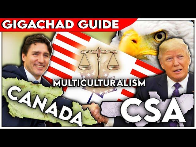 Getting MULTICULTURALISM EARLY as Canada, Kind Of | Victoria 3 GIGACHAD GUIDE