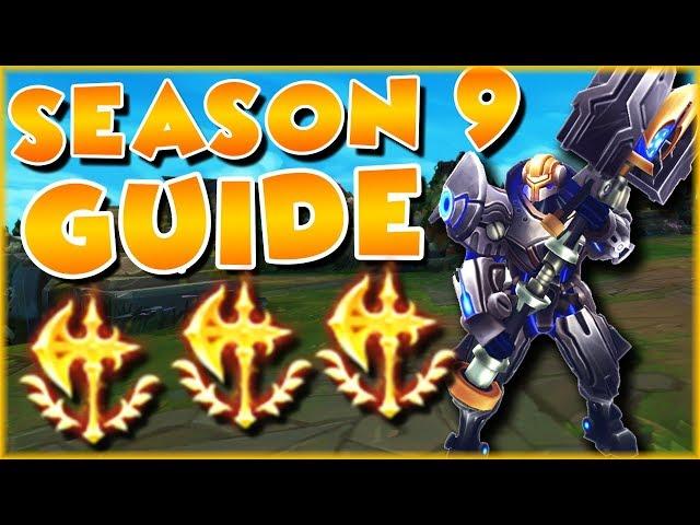 CONQUEROR KING JAYCE | SEASON 9 JAYCE GUIDE | CUSTOM JAYCE CHROMAS INCLUDED! | FULL METAL JAYCE
