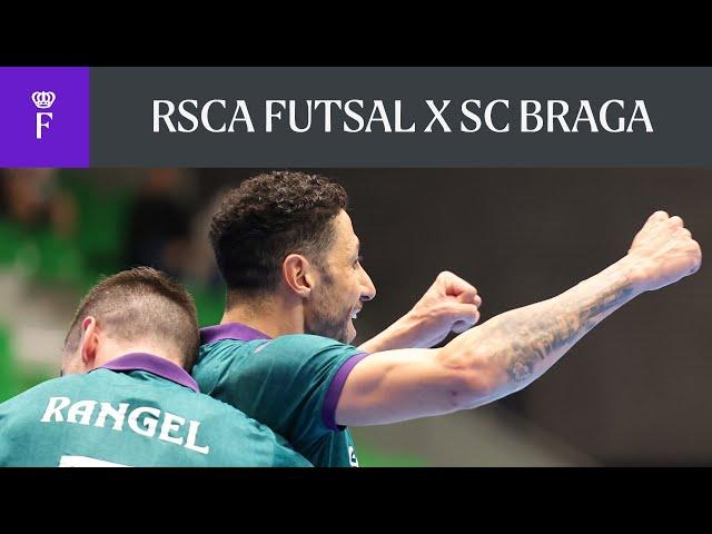 HIGHLIGHTS Futsal Champions League: RSCA Futsal - SC Braga | 2023-2024