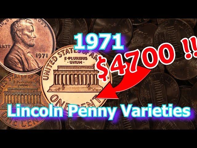 1971 Penny Varieties and Errors Worth Money to Look For