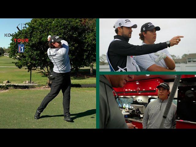 Aldrich Potgieter's Q-School experience in 2023