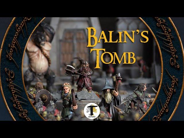 Balin's Tomb on HARD MODE | Lord of the Rings Battle Report | Middle-earth Strategy Battle Game