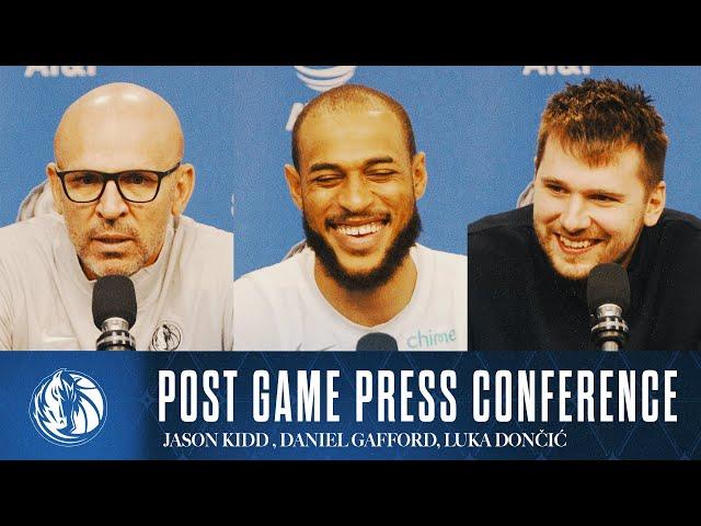 Jason Kidd, Daniel Gafford, & Luka Dončić | Post Game Press Conference vsSAS | 11/16/24