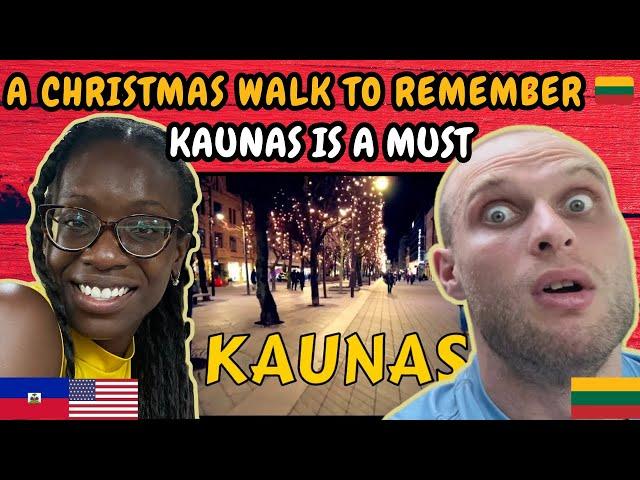 REACTION TO A Christmas Walk to Remember in Lithuania’s Second City  Kaunas is a MUST 