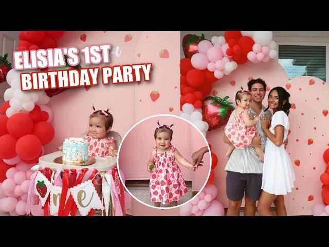 ElISIA'S 1ST BIRTHDAY PARTY!! preparing, setting up & opening gifts