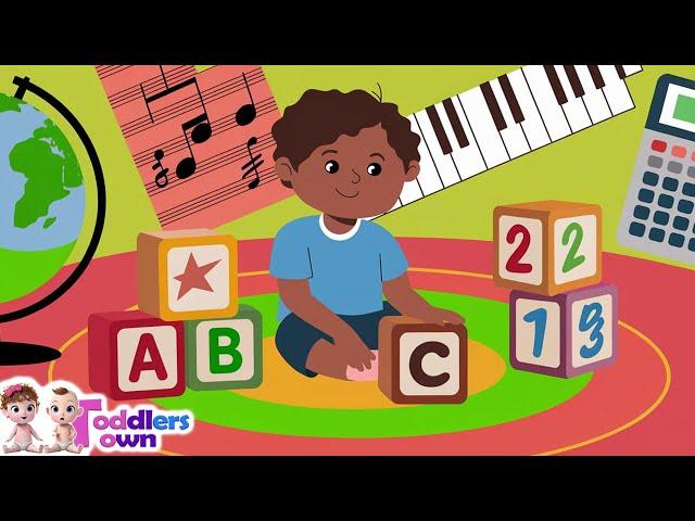 Best Educational Videos For Toddlers | Kids Learning Videos | ABC and 123 Learning For 3 Year Olds