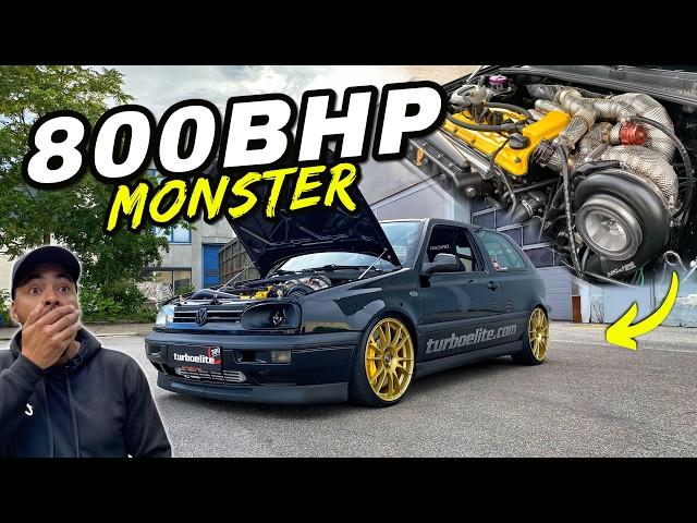 THE 800BHP SIDEWINDER TURBO MK3 VW GOLF FROM HELL..