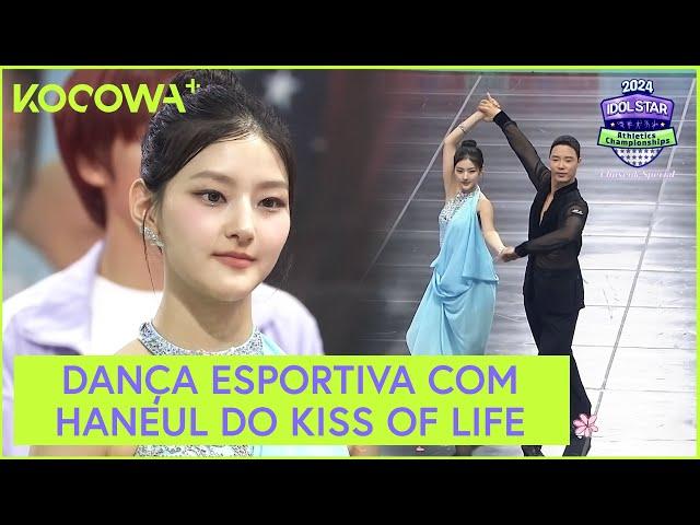 A dança romântica de Haneul do KISS OF LIFE | Campeonato Esportivo Idols 2024 EP 3 | KOCOWA+ [PT-BR]