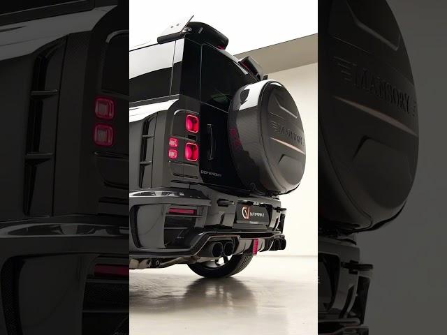 Land Rover Defender Mansory Edition ️comes with 4 pipe sports exhaust so loud #defender #landrover